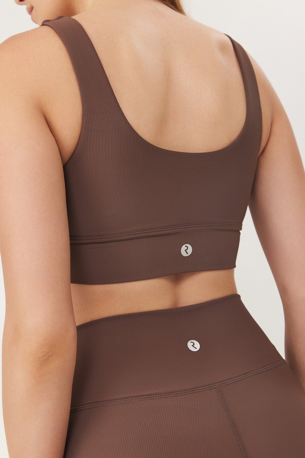 ESPRESSO RIBBED SPORT TOP - Image 3